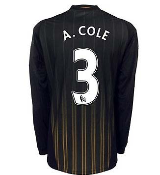 2010-11 Chelsea Long Sleeve Away Shirt (a. Cole 3)