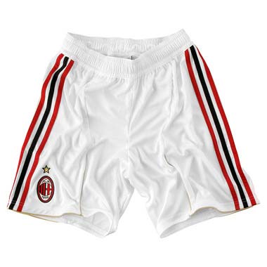2010-11 AC Milan Adidas Home Football Shorts
