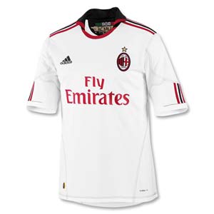 2010-11 AC Milan Adidas Away Football Shirt (Kids)