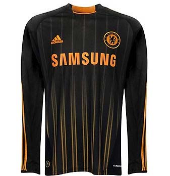 2010-11 Chelsea Adidas Long Sleeve Away Shirt (kids)