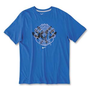 2010-11 Man Utd Core Cotton Tee (Royal) - Kids