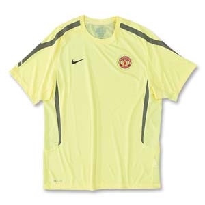 2010-11 Man Utd Training Jersey (Yellow)