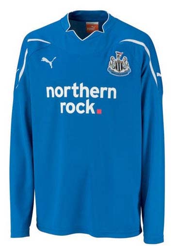 2010-11 Newcastle Away Long Sleeve Puma Football Shirt
