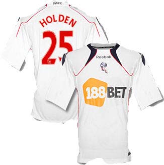 2010-11 Bolton Wanderers Home Shirt (Holden 25)