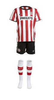 2011-12 PSV Eindhoven Home Nike Little Boys Mini Kit