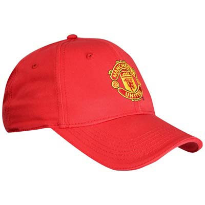 2010-11 Man Utd Nike Crest Baseball Cap (Red)