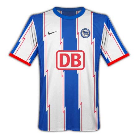 2010-11 Hertha Berlin Nike Home Shirt
