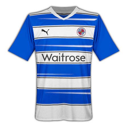 2010-11 Reading Puma Home Football Shirt