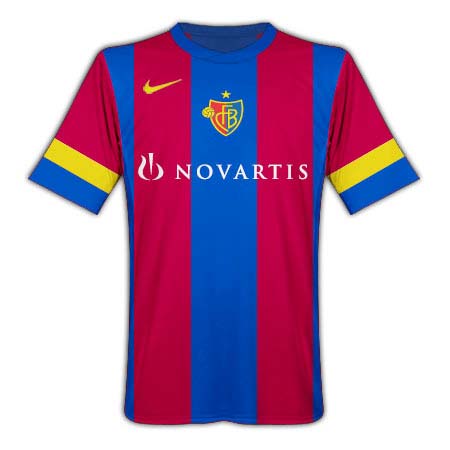 2010-11 Nike Basle Home Football Shirt   