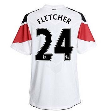 2010-11 Man Utd Nike Away Shirt (Fletcher 24)
