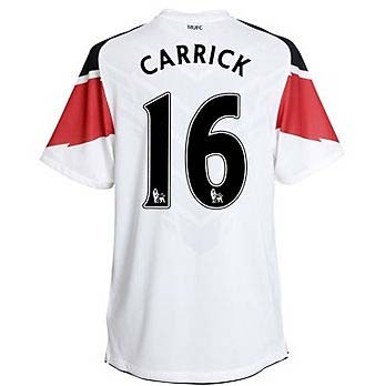 2010-11 Man Utd Nike Away Shirt (Carrick 16)