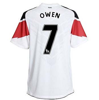 2010-11 Man Utd Nike Away Shirt (Owen 7)
