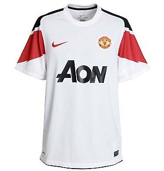 2010-11 Man Utd Away Shirt (+ Your Name)