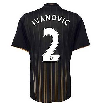 2010-11 Chelsea Away Shirt (Ivanovic 2)