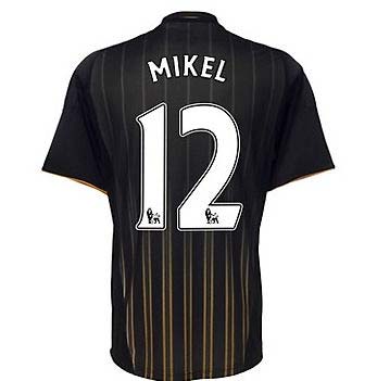 2010-11 Chelsea Away Shirt (Mikel 12)