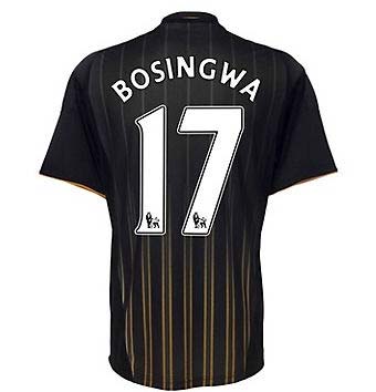 2010-11 Chelsea Away Shirt (Bosingwa 17)