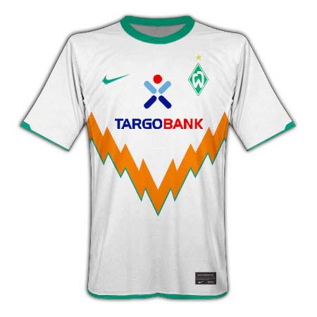 2010-11 New Werder Bremen Nike Away Shirt