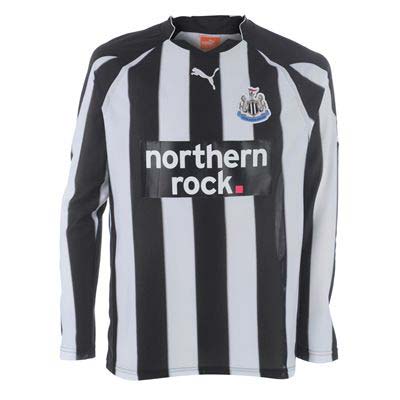 2010-11 Newcastle Home Puma Long Sleeve Football Shirt