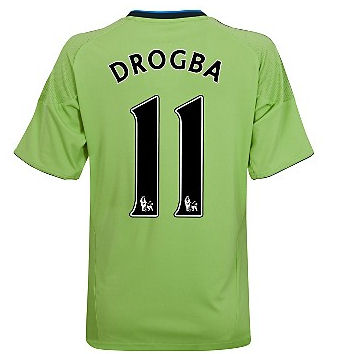 2010-11 Chelsea Third Shirt (Drogba 11)