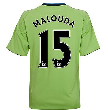2010-11 Chelsea Third Shirt (Malouda 15)