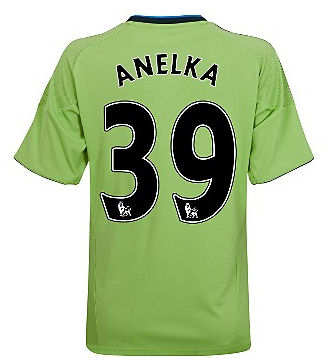 2010-11 Chelsea Third Shirt (Anelka 39)