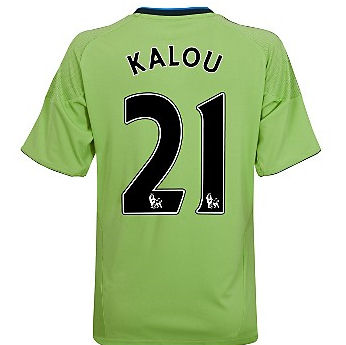 2010-11 Chelsea Third Shirt (Kalou 21)
