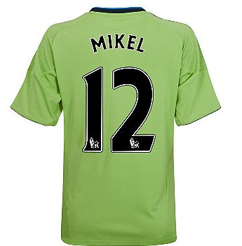 2010-11 Chelsea Third Shirt (Mikel 12)
