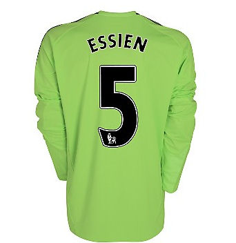 2010-11 Chelsea Long Sleeve Third Shirt (Essien 5)