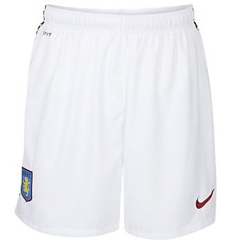 2010-11 Aston Villa Home Nike Football Shorts