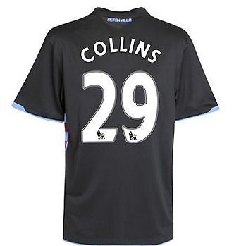 2010-11 Aston Villa Nike Away Shirt (Collins 29)