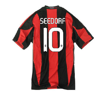2010-11 AC Milan Home Shirt (Seedorf 10)