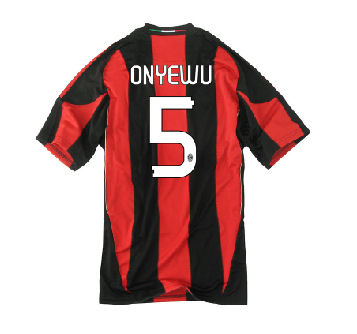 2010-11 AC Milan Home Shirt (Onyewu 5)