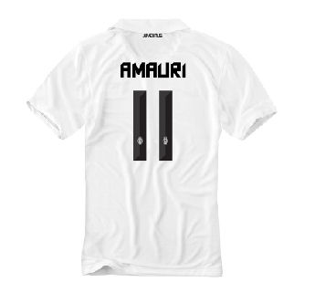 2010-11 Juventus Nike Away Shirt (Amauri 11)