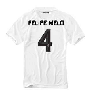 2010-11 Juventus Nike Away Shirt (Felipe Melo 4)