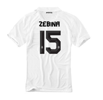 2010-11 Juventus Nike Away Shirt (Zebina 15)