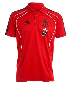 2010-11 Liverpool Adidas Polo Shirt (Red)