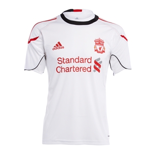2010-11 Liverpool Adidas Training Jersey (White)