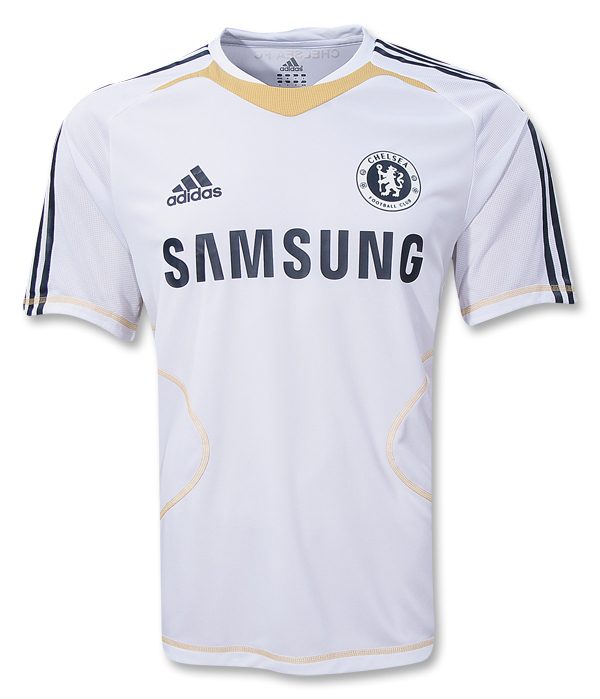 2010 11 Chelsea Adidas Training Jersey (White)