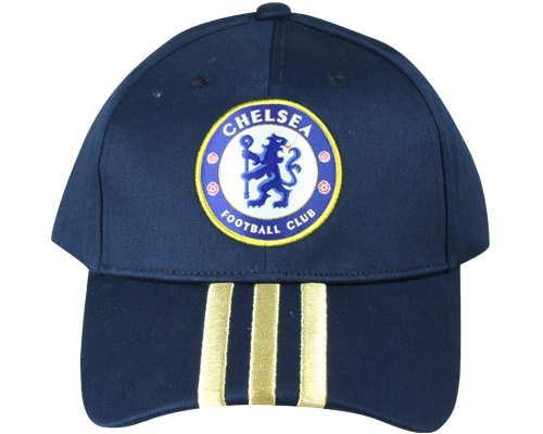 2010-11 Chelsea Adidas Three Stripe Baseball Cap (Navy)