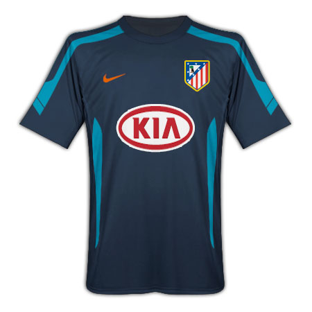 2010-11 Athletico Madrid Nike Training Shirt (Black)