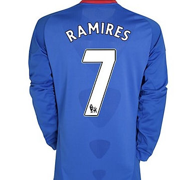 2010-11 Chelsea Long Sleeve Home Shirt (Ramires 7)