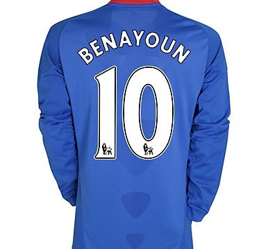 2010-11 Chelsea Long Sleeve Home Shirt (Benayoun 10)