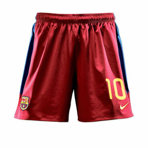 2010-11 Barcelona Lionel Messi Home Shorts