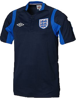 2010-11 England WC Training Jersey (Navy)