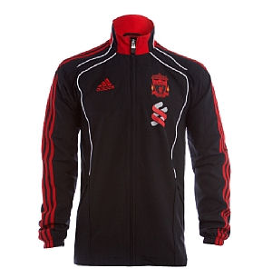 2010-11 Liverpool Adidas Presentation Jacket (Black)