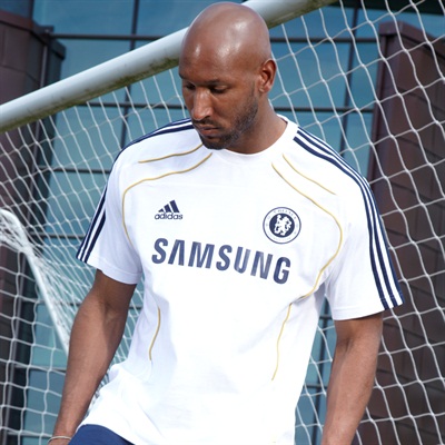 2010 11 Chelsea UEFA Champions League Training Tee (White)