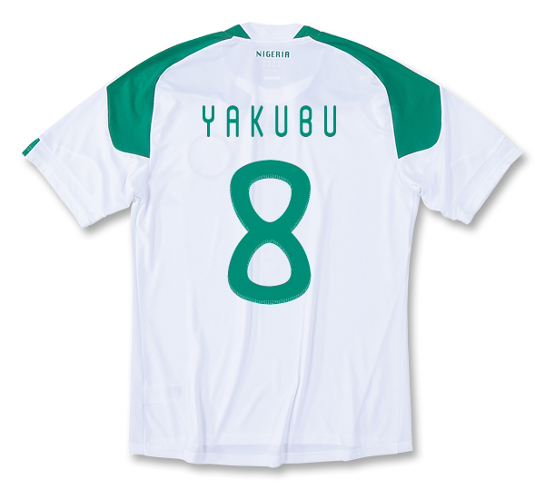 2010-11 Nigeria World Cup Away (Yakubu 8)