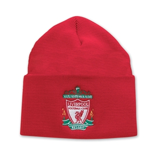 2010-11 Liverpool Adidas Beanie Hat (Red