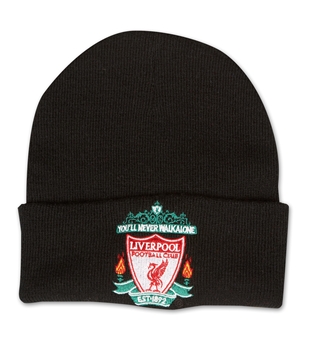 2010-11 Liverpool Adidas Beanie Hat (Black)