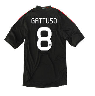 2010-11 AC Milan 3rd Shirt (Gattuso 8)